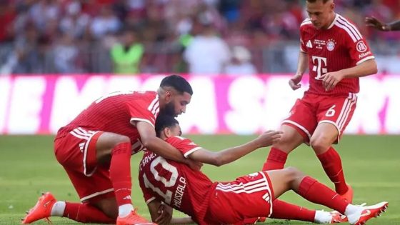 موسيالا يستأنف تدريباته مع بايرن ميونيخ بعد تجاوزه الأزمة الصحية