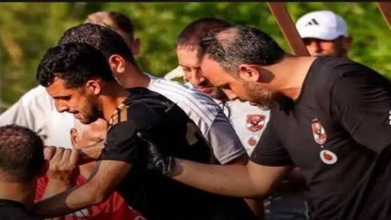 الأهلي يعلن إصابة يوسف بلعمري بقطع في الرباط الصليبي