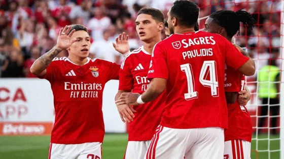 الدوري الأوروبي.. بنفيكا يكتسح هارتس الإسكتلندي ويقترب من الدور الفاصل