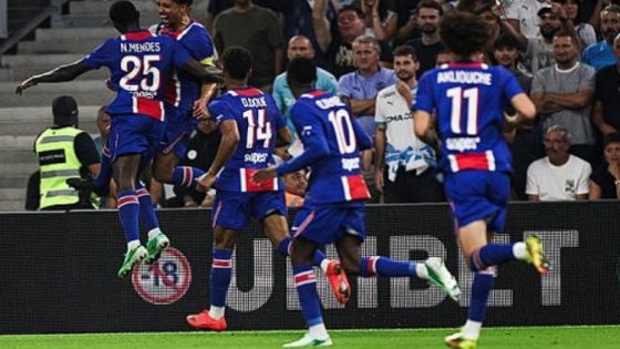 باريس سان جرمان يحسم “الكلاسيكو” أمام مارسيليا