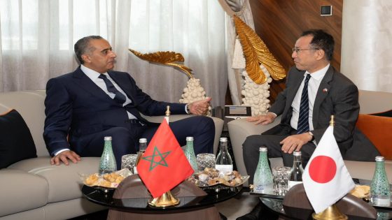 حموشي يستقبل السفير المفوض فوق العادة لليابان المعتمد بالرباط