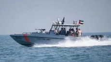 الحرس الوطني الإماراتي ينقذ 22 شخصا إثر حريق في ناقلة نفط بالخليج العربي