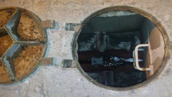 أضرار أغطية البالوعات بحي السلام في القصر الكبير