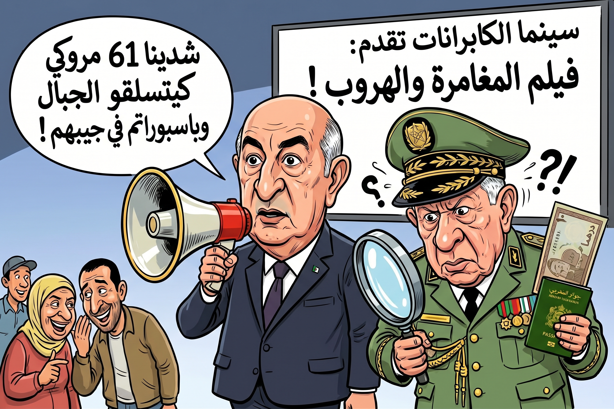 هوليوود المرادية تقدم: “المهمة المستحيلة 61”.. الكابرانات يبدعون في أفلام الخيال العلمي