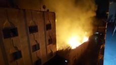 حريق مهول بمعمل النجارة بباب الخوخة بفاس ويخلف خسائر فادحة