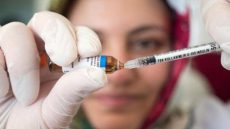 صورة أرشيفية توضيحية لعملية تلقيح، ولا توثق الحملة الميدانية في آيت عميرة