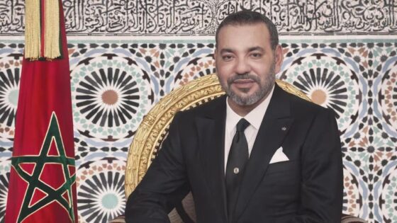 برقية تهنئة وولاء مرفوعة إلى جلالة الملك من خديم الأعتاب الشريفة السيد رشيد الهرد، رئيس جماعة عين البيضاء، بمناسبة الذكرى الأولى لعيد الوحدة