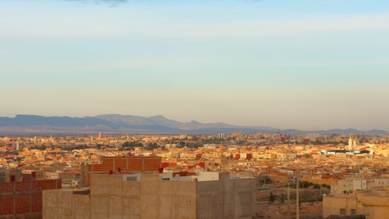 منظر عام لمدينة وجدة