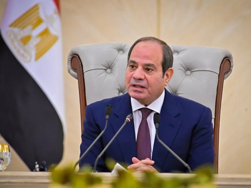 الرئيس المصري عبد الفتاح السيسي