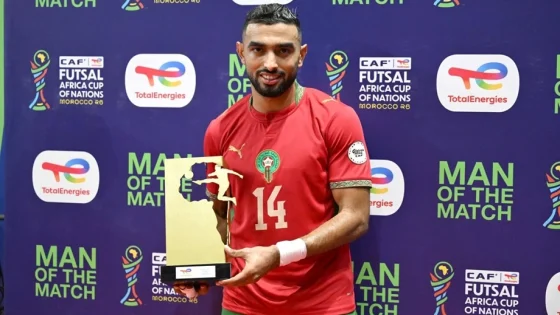 كأس إفريقيا للأمم لكرة القدم داخل القاعة.. إدريس الرايس فني أفضل لاعب في مباراة المغرب وزامبيا