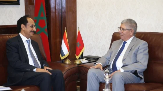 رئيس مجلس النواب يستقبل سفير اليمن بالمغرب