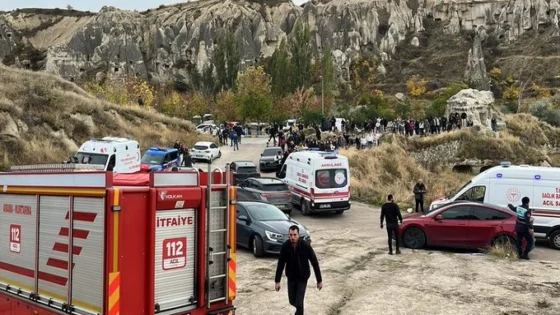 قتيلان في انهيار صخري بموقع سياحي شهير في كبادوكيا التركية